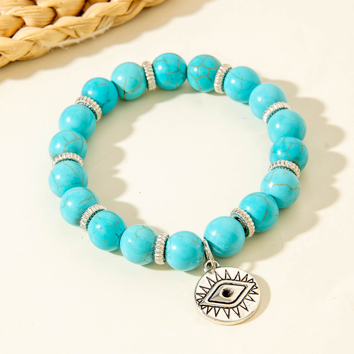 Wholesale Bohemian turquoise bracelet cross starfish turtle bracelet